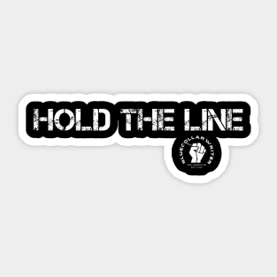 BCW Hold the Line Sticker